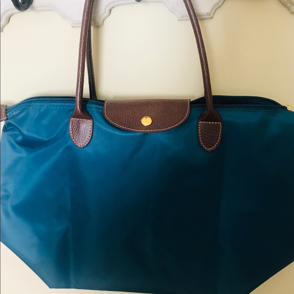 Teal Tote Bag